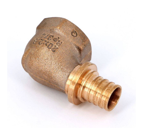 Угольник-переходник REHAU RAUTITAN RX+ 20х3/4 ВР бронза 456356