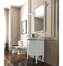 Комплект мебели Kerasan Retro 69 см напольный белый матовый 104601*1/735130