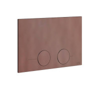 Клавиша смыва Gessi для инсталляций TECE двойная Copper Brushed PVD 54617#708