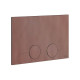 Клавиша смыва Gessi для инсталляций TECE двойная Copper Brushed PVD 54617#708