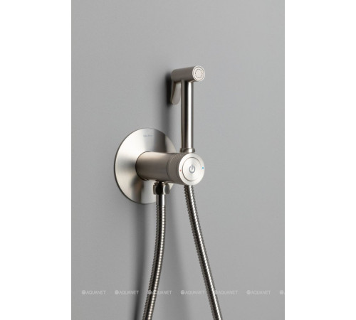 Смеситель с гигиеническим душем Allen Brau Liberty Push key никель 5.33005-BN