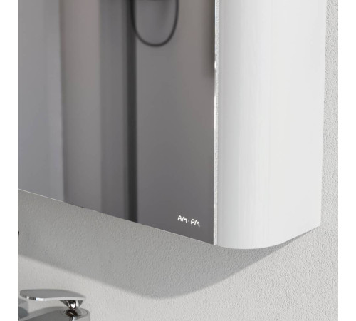 Зеркальный шкаф с подсветкой AM.PM Inspire V2.0 80 см левый белый глянец M30MCL0801WG