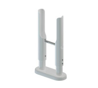 Кронштейн напольный регулируемый Hoger для 3-трубчатых радиаторов TNK03W RAL 9016