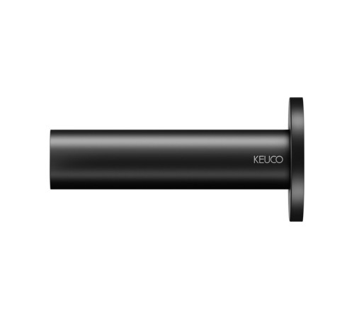 Держатель запасного рулона туалетной бумаги Keuco Reva подвесной черный матовый 12863370000