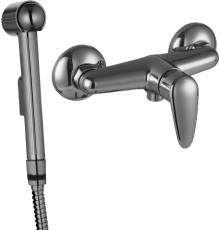 Смеситель для биде Lemark Pramen настенный с гигиеническим душем хром LM3318C