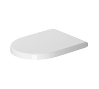 Сиденье для унитаза Duravit Starck 3 с микролифтом SoftClose петли нержавеющая сталь 0063890094