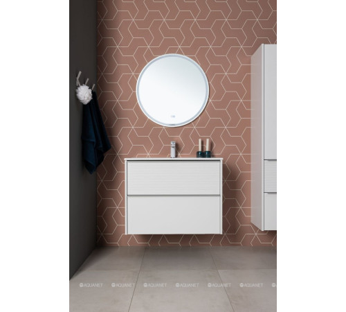 Тумба под раковину Aquanet Вита 100 белый матовый 00330474