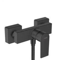 Смеситель для душа hansgrohe Vernis Shape однорычажный внешний монтаж матовый черный 71650670