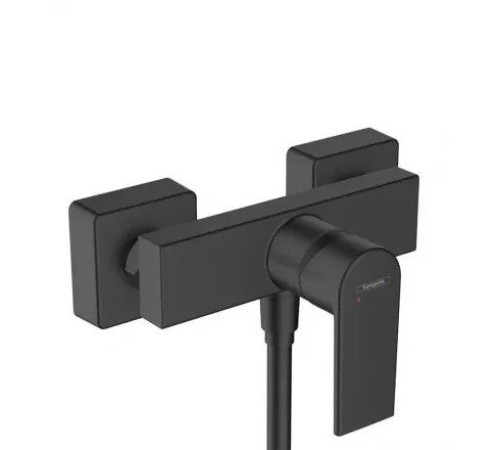 Смеситель для душа hansgrohe Vernis Shape однорычажный внешний монтаж матовый черный 71650670