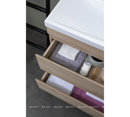 Тумба подвесная Aquanet Нота new 50 дуб светлый 00334196