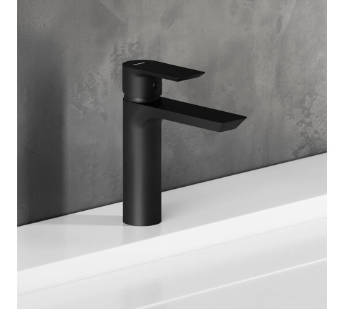 Смеситель для раковины AM.PM Apollo матовый черный 470210300