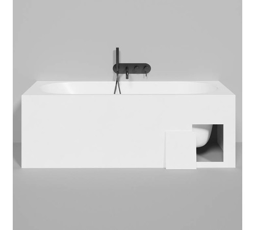 Ванна встраиваемая Salini Ornella 170х70х60 см S-Sense белый глянцевый 102313G