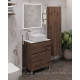 Тумба под раковину Aquanet Алвита New 70 напольная 2 ящика дуб веллингтон табак 00344128