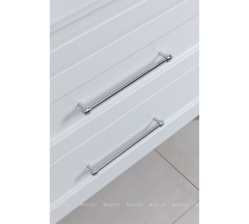 Тумба с раковиной Aquanet Бостон new 100 (Flat) белый сатин 00345363