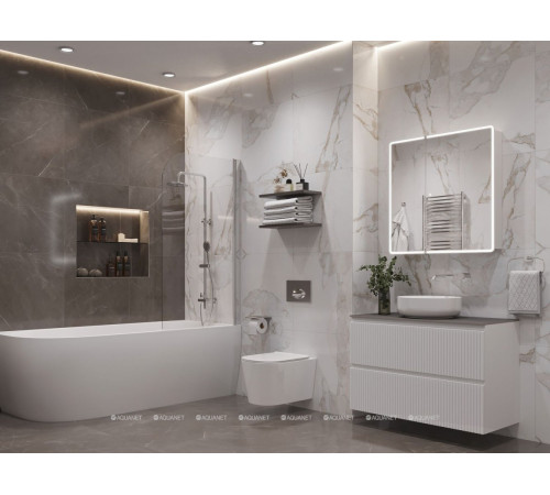 Столешница Aquanet Flat 100 графит 00345773