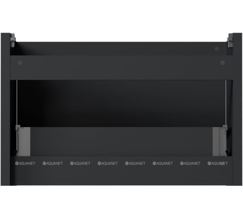 Тумба под раковину Allen Brau GRAVITY 80 1 ящик с фрезеровкой антрацит матовый 1.370017.AM