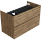 Тумба под раковину Aquanet Nova Lite 2.0 100 L 2 ящика дуб рустикальный 00346320