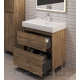 Тумба под раковину Aquanet Nova Lite 2.0 60 напольная дуб рустикальный 00346343