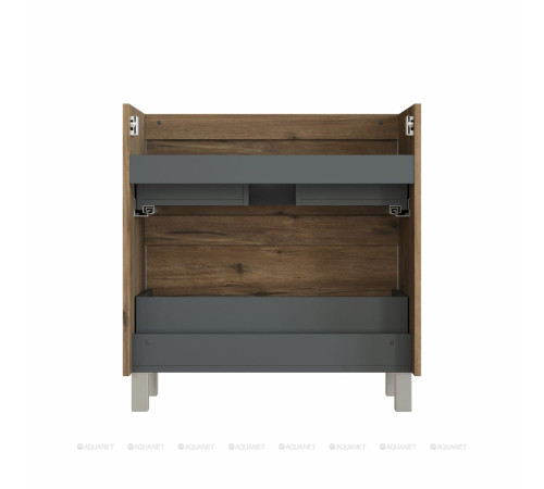 Тумба под раковину Aquanet Nova Lite 2.0 60 напольная дуб рустикальный 00346343