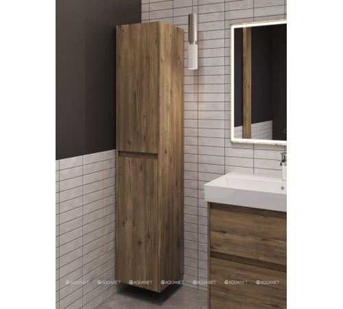 Шкаф-пенал Aquanet Nova Lite 2.0 35 дуб рустикальный 00346351
