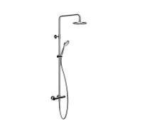 Душевая система Gessi Emporio с верхним душем, термостатом, штангой, шлангом и ручным душем хром 35181-031