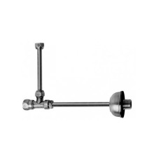 Кран угловой Kerasan 1/2 для подвода воды к бачку хром 757290