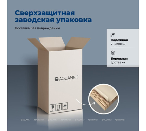 Зеркальный шкаф Aquanet Оптима 70х80 LED с антизапотеванием 00353798