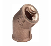 Угольник 45° Viega бронза 1/2 ВВ 320690