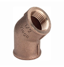 Угольник 45° Viega бронза 1/2 ВВ 320690