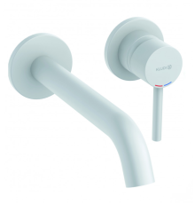 Смеситель для раковины Kludi BOZZ встраиваемый белый матовый 382455376