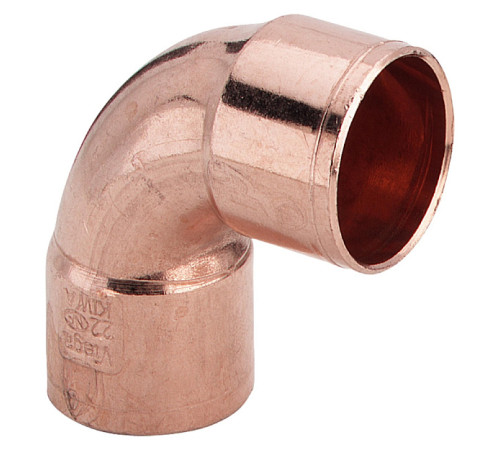 Угольник 90° Viega медь 22 мм 100278