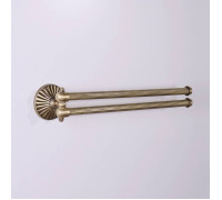 Полотенцедержатель Tiffany World Retro Opal вращающийся двойной 41.5 см бронза TWOP013br