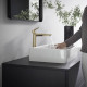 Смеситель для раковины Hansgrohe Talis E 240 без донного клапана шлифованная бронза 71717140