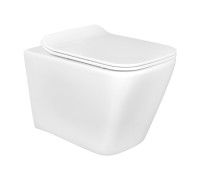 Унитаз подвесной безободковый Aquatek Дельта 480х350х320 мм с сиденьем микролифт AQ1911-00