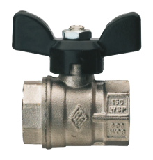 Кран шаровой Rubinetterie Bresciane UNI-SFER 3/4 вн-вн 1520050000