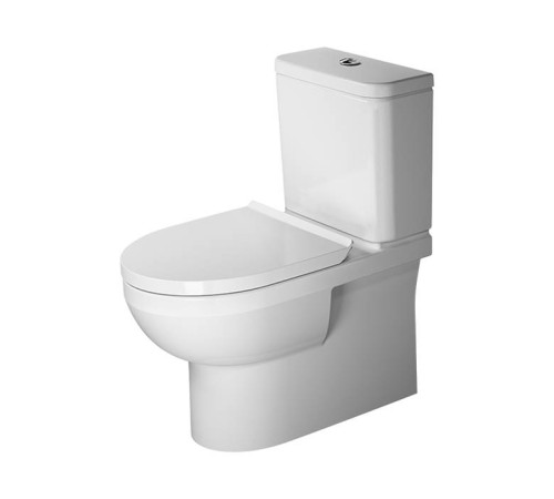 Унитаз-моноблок Duravit DuraStyle basic 36.5х65 см безободковый универсальный выпуск 21820900002/0941100005