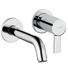 Смеситель для раковины Kludi Zenta 180 мм настенный внешняя часть 382440575