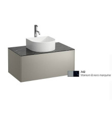 Тумба под раковину Laufen Sonar 77.5 х 45.5 х 34 см 1 ящик титан/черный мрамор 4.0541.5.034.142.1