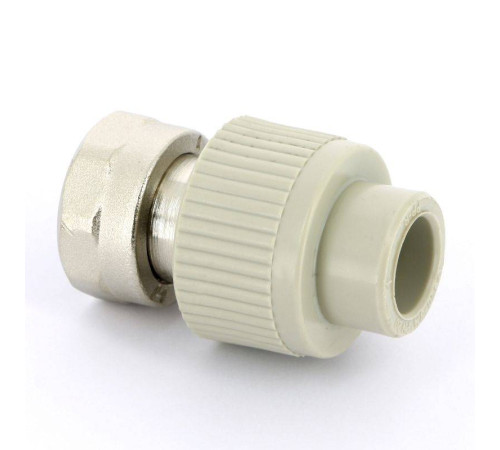 Муфта полипропиленовая FV-Plast с накидной гайкой и вварным патрубком 20x1 223022