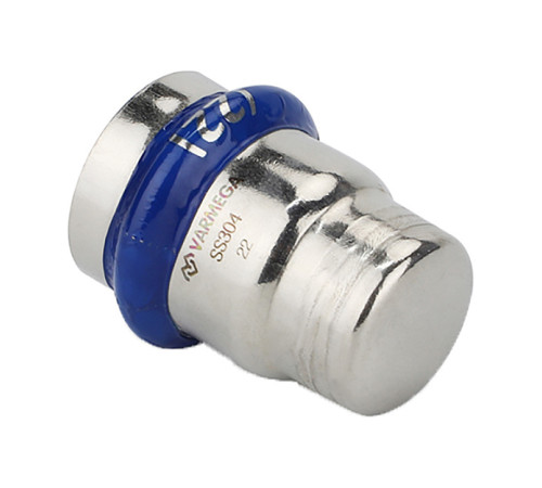 Заглушка раструбная Varmega Inox Press 22 мм VM722000022