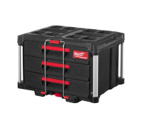 Ящик для инструментов Milwaukee PACKOUT с 3-мя выдвижными отсеками 4932472130