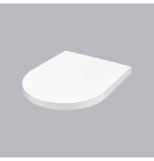 Сиденье для унитаза AM.PM Gem с микролифтом быстросъемное дюропласт C707858WH