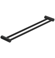 Держатель для полотенец двойной Kludi Vela R 600 мм черный матовый 5898839