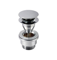 Слив для раковины Catalano клик-клак с переливом хром 9050310061