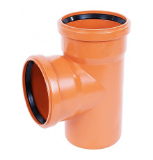 Тройник канализационный Ostendorf KG 160/160/87° 222400