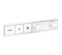Термостат hansgrohe RainSelect скрытого монтажа для 2 потребителей матовый белый 15380700