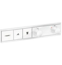 Термостат hansgrohe RainSelect скрытого монтажа для 2 потребителей матовый белый 15380700