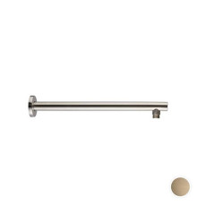 Кронштейн для верхнего душа Newform X-STEEL 316 настенный 350 мм G1/2 цвет PVD Brushed pale gold 29390X.59.098