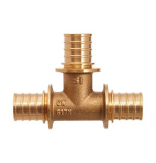 Тройник аксиальный латунный Smart Install 32x4.4 мм 52174S