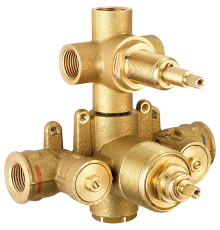 Встраиваемая часть термостатического смесителя Cisal на 3 положения ZA01820104